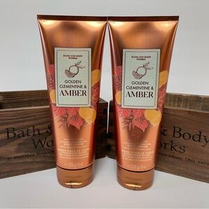 Bath & Body Works Golden Clementine & Amber Body Cream